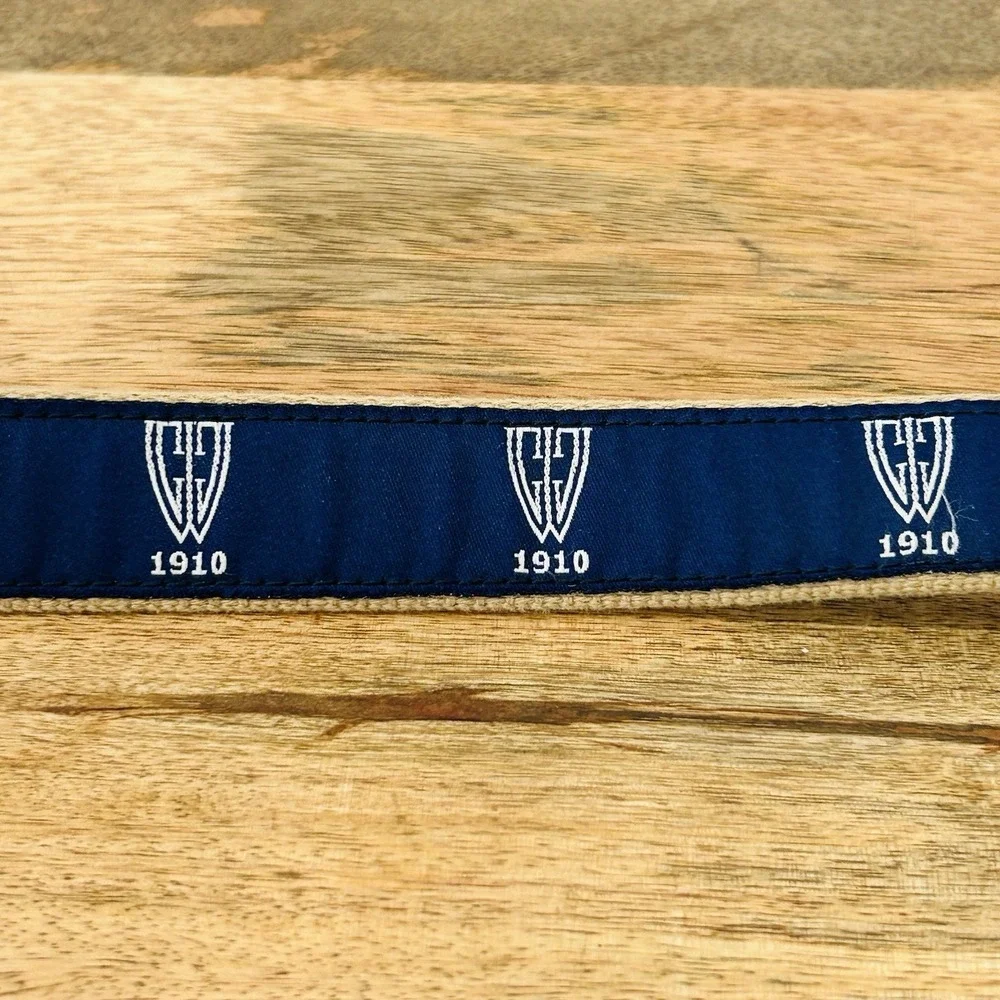 Leather Man LTD  Men's Westmoreland Country Club 1910 Ribbon Belt Size 40 Golf